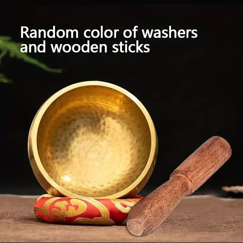 NNETM Harmony Haven: Handcrafted Singing Bowl Set for Yoga, Meditation, and Healing-4